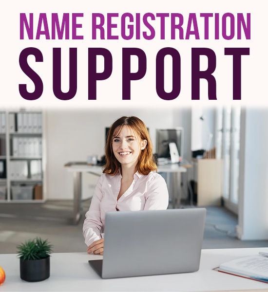 Name Registration Support